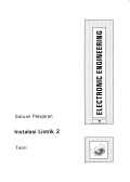 Electronic Engineering: INSTALASI LISTRIK 2 (Teori)