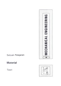 Mechanical Engineering: MATERIAL (Teori)